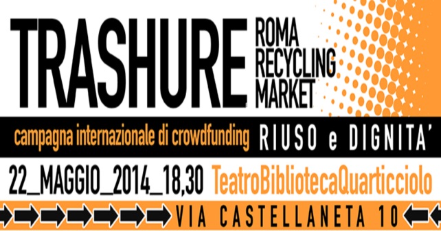 TRASHURE Roma recycling market