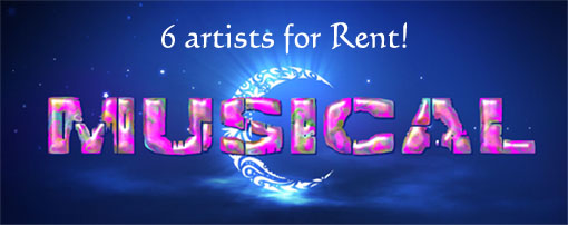 6 artists for Rent! | Mini Musical del laboratorio Musical Street