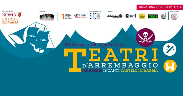 TEATRI D'ARREMBAGGIO  | Piraterie, inCanti e Castelli di sabbia