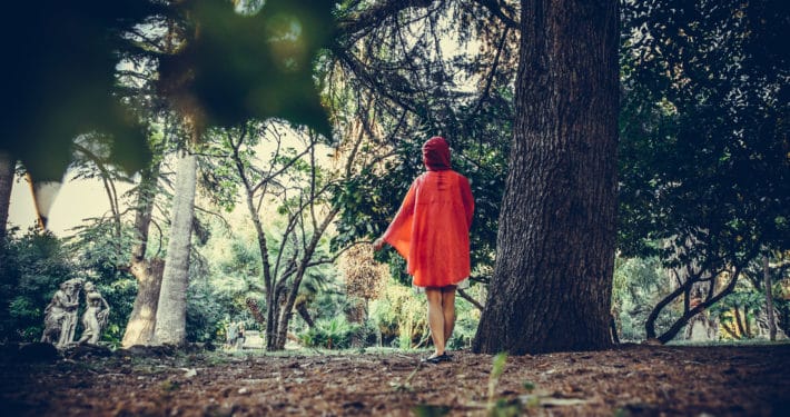 CAPPUCCETTO ROSSO C’ERA UNA VOLTA IL LUPO E LA FANCIULLA