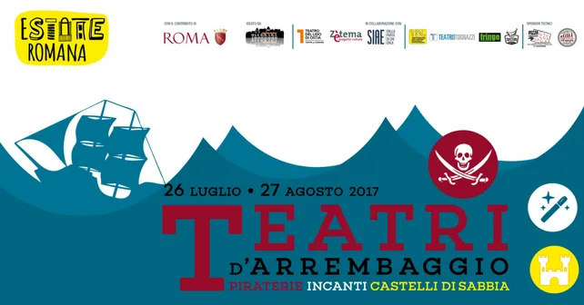TEATRI D'ARREMBAGGIO | PIRATERIE, INCANTI E CASTELLI DI SABBIA