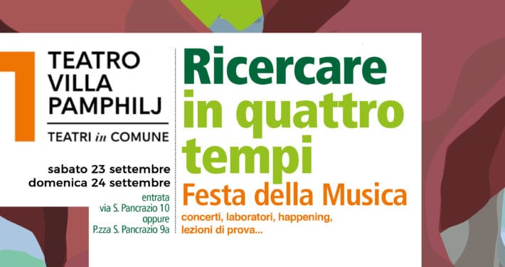 RICERCARE IN 4 TEMPI - FESTA DELLA MUSICA