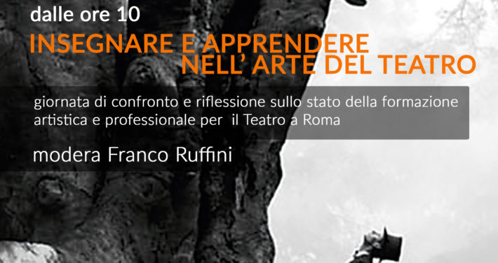 INSEGNARE E APPRENDERE NELL'ARTE DEL TEATRO