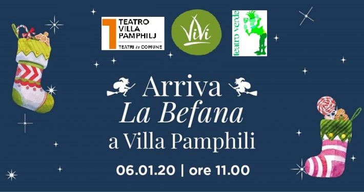 ARRIVA LA BEFANA A VILLA PAMPHILJ