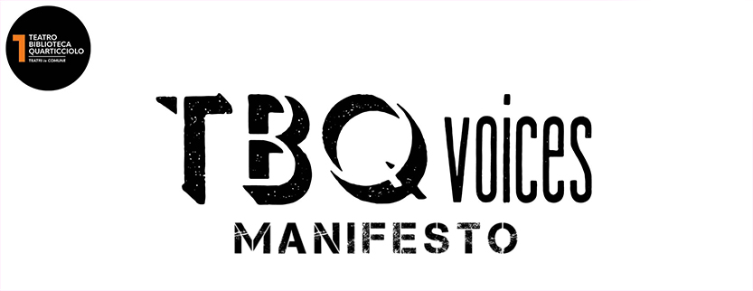 TBQvoices n. 3_Manifesto