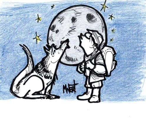 27 gen In bocca al lupo, viva il lupo